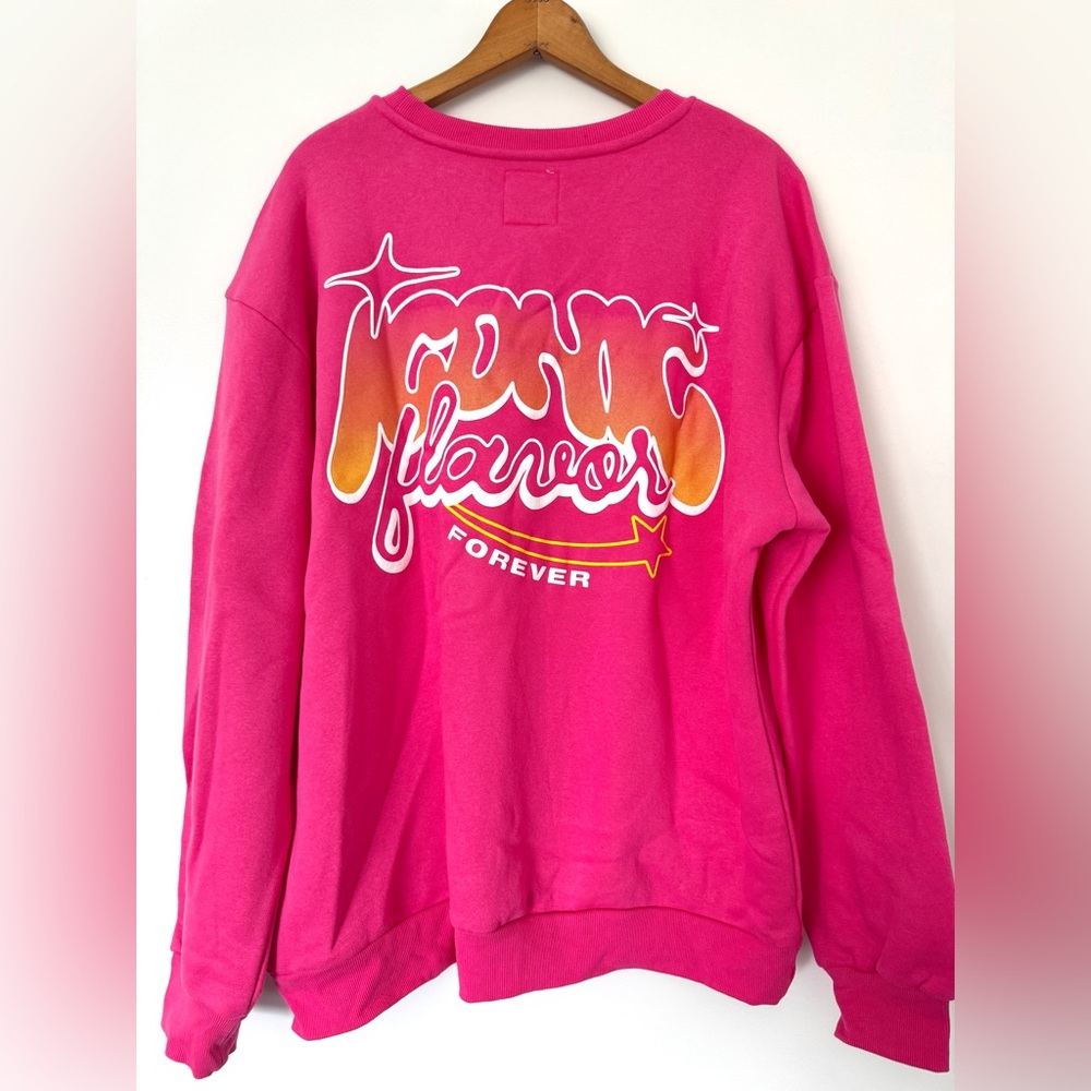 Poppi Iconic Flavor Forever Pink Sweatshirt, Size XXL - NWT - Picture 4 of 9